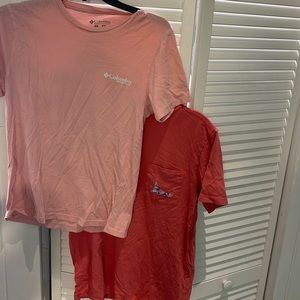 Columbia and Vineyard Vines T-shirt